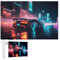 1000 Teile Puzzle Für Jungen Und Mädchen, Standard-Puzzles, Cool Sports Auto -Puzzles, Familienspiele, （75×50cm）