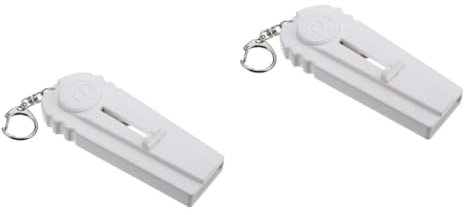 Alipis 2pcs Bottle Opener Beer Cap Opener Beer Cap Shooter Bottle Lid Remover Holiday Opener Wall Mount Key Holder Household Zappa Practical Zappa Travel Lift Plastic Automatic White