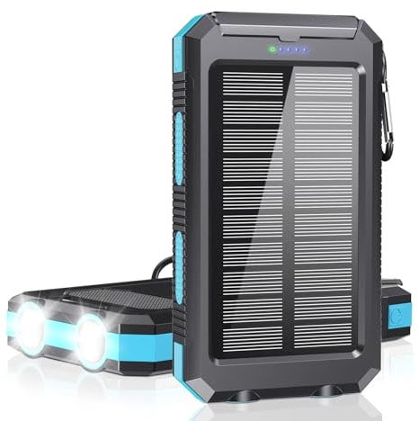 jskei Cargador solar - 36800mAh tipo C 5V3.1A