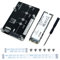 Freenove M.2 NVMe Adapter for Raspberry Pi 5 (with 512GB SSD), M.2 Hat Add-on Board, Solid State Drive, PCIe 2.0/3.0, Tested Speed 800 MB/s