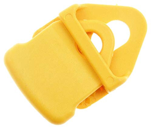 100 x Holdon® MINI Clip Gelb - Klammer Klemme Befestigungsöse für Banner, Zelt, Planen, Molton - BO-Camp/Isabella