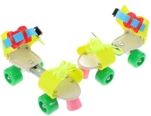 KOMBIUDA Rollschuhe Für Junge Mädchen Kleinkinder Mädchen Jungen Indoor Outdoor Skateschuhe Wachstumsfreundliches Design