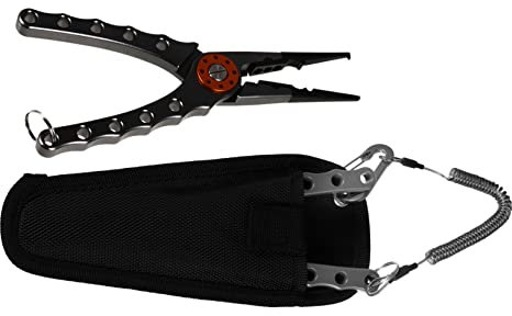 Happyyami Multifunktionale Angeln Zange Aus Praktische Klemmen Hakenlöser Und Schnur-cutter Für Süß Und Salzwasser Für Raubfischangler Und Freizeitangler