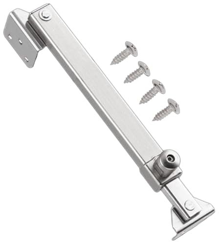 Casement Window Lock - High Performance Stainless Steel Hinge Clamp, Secure Stay Hook Latch | Wind Protection Frame Adjustment, Easy Assembly for Child-Proof Bedroom, Bathroom, Kitchen, Living Room