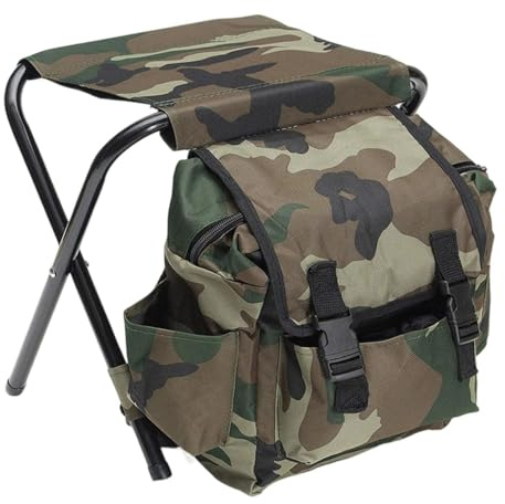 MERIGLARE Klapphocker Rucksack Klapprucksack Stuhl für Wandern