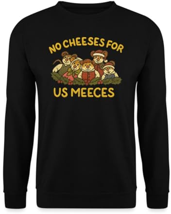 Unibly Mice No Cheeses for us Meeces Christmas Xmas Jumper