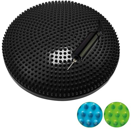 Tunturi Air Stepper Pad Black Gleichgewichtskissen, schwarz, one size