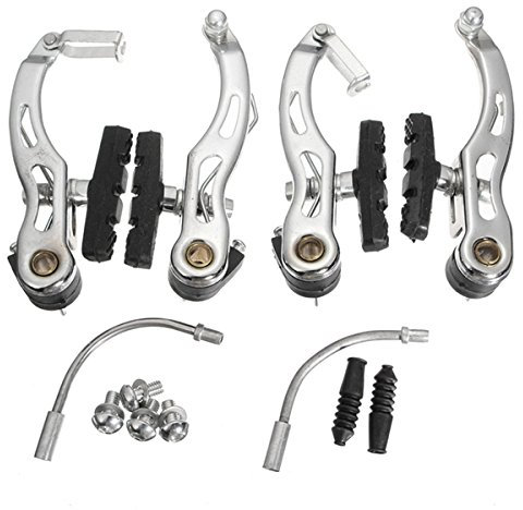Inovey Road Mountainbike Fahrrad MTB BMX Legierung vorne und hinten V Bremshebel Bremssättel Set