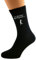 I'd Rather be Playing Golf with Golfer Image Design Mens Black Cotton Rich Socks