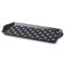 Zeal G202T Plateau en mélamine Motif pois Gris foncé 38 x 17 cm
