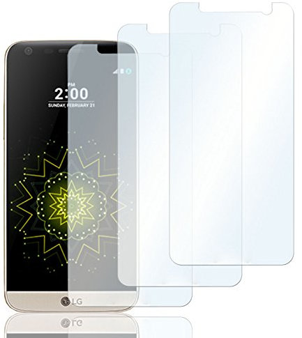 Eximmobile 3X Schutzfolien für LG G7 ThinQ Folie | Displayschutzfolie | Displayfolie Schutzfolie | selbstklebend | transparent | blasenfrei | kein Glas | Flexible Folien