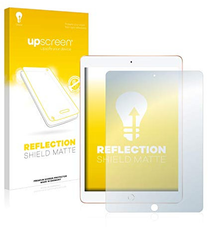 upscreen Entspiegelungs-Schutzfolie für Apple iPad WiFi/Cellular 10.2 2019 Displayschutz-Folie Matt [Anti-Reflex, Anti-Fingerprint]
