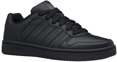 K-Swiss Herren Court Palisades Turnschuh, Schwarz, 40 EU