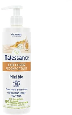 Natessance Lait corps réconfortant miel bio 400ml