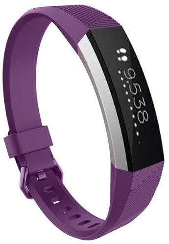 Strap-it Silikonarmband Lila - Passend für Fitbit Alta - Armband für Smartwatch - Ersatzarmband