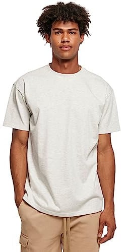 Urban Classics Heavy Oversized Tee T-Shirt, Lightgrey, L Homme