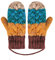 ITODA Handschuhe Fäustlinge Damen Fausthandschuhe Winter Strick Winterhandschuhe Warm Plüsch Strickhandschuhe Mädchen Mode Plüschhandscuhe mit Bommel Handwärmer Stretch Gestricktehandschuhe Geschenk