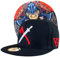 Capiche [99+ Designs] Schwarzer Snapback Hut für Männer, The Viking RW, Kappe Herren, Herren Cap, Kinder Basecap, Vikinger, Wikinger Kappe, Nordische Krieger, Axt und Schwert, LARP
