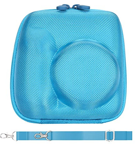 Aenllosi Hart Tasche Hülle für Fujifilm instax Mini 12/11 Sofortbildkamera, Nur Tasche(Sky Blue)