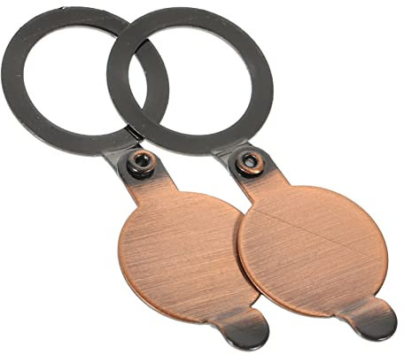 WOONEKY 2pcs Door Mirror Privacy Cover Peephole Cover Peep Hole Covering for Apartments