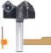 Sinoprotools Planfräser 8mm Schaft,Durchmesser 38mm mit Winkel 45°,Hobelfräser & Abrichtfräser mit Wendeschneidplatten für CNC Fräse (D=38,I=6.3,S=8,W=45°)
