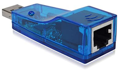 Gadpiparty Carte Réseau USB - Adaptateur Ethernet 10/100 pour Pc Hub USB vers Ethernet Installation Facile Compatible 20