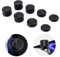 DLseego Capuchons de Poignée de Pouce pour Playstation Portal,Protection Complète Anti-Glisse&Anti-Griffes&Anti-Empreinte Cover Manette 8 Capuchons de Poignée Pouce pour PS Portal Remote Player-Noir