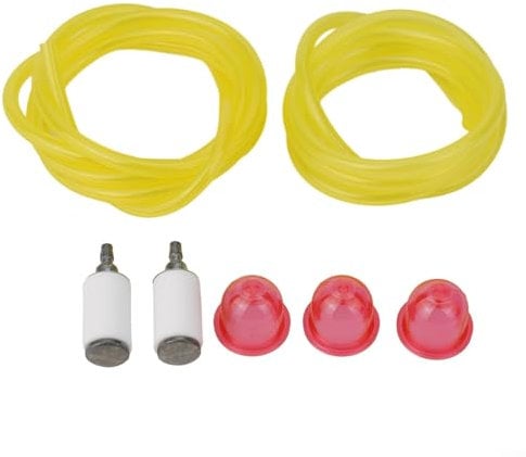 Kit tubo carburante soffiatore foglie per McCulloch GBV325 GBV345 con filtro lampadina parti di ricambio compatibile con più tagliabordi motosega modelli 333 444 738 740 742
