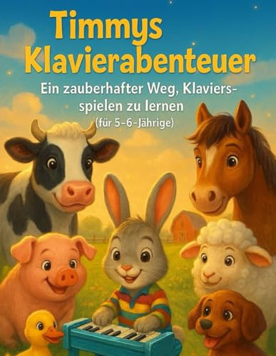Timmy´s Klavierabenteuer auf dem Bauernhof: Book 1 (Timmy´s piano Adventure, Band 1)