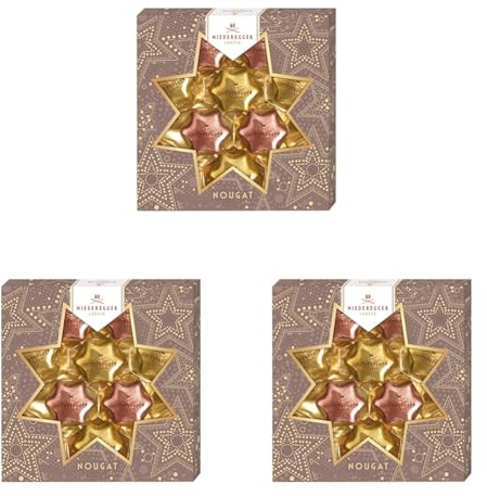 Niederegger Nougat Sterne 125g (Packung mit 3)