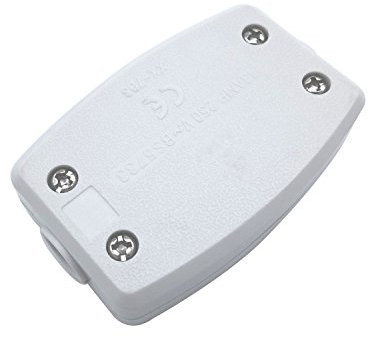 BlueXP 2 Pack Electrical Junction Box 3 Terminal Flex Cable Connector 13A250V Cable Joiner Box for Lighting Electrical Control Machinery Wire Joints LED Electrical Junction Box White