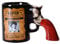 Wilder Westen Kaffeebecher mit Revolver als Griff - Billy the Kid Fahndungsplakat Kaffeetasse