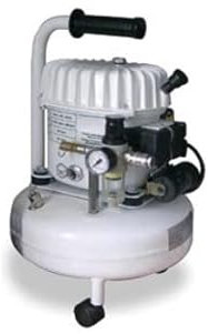 Compresseur insonorisé 340W 230V 8 bar 9L avec ailettes SILAIR 50/9 (AL) Nuair
