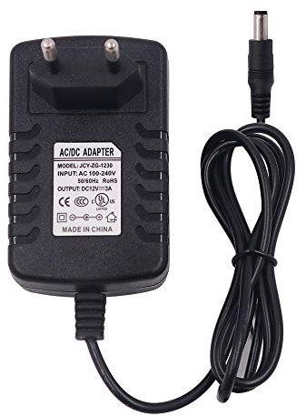 XUNATA LED 3A 12V DC Netzstecker Transformator Adapter Power Supply Netzadapter Netzstecker für LED Strip Lichtband Streifen Beleuchtung (3A)