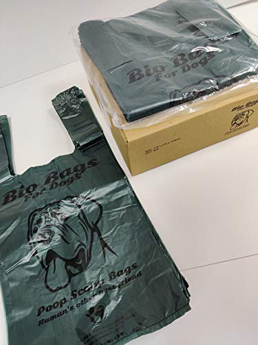 Panmer Hundekotbeutel, biologisch abbaubar, umweltfreundlich, 1000 Stück
