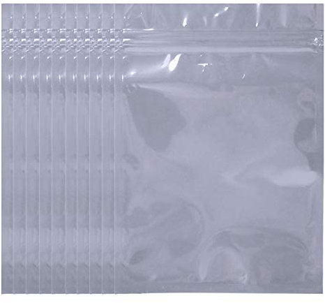 Terokota 10Pcs Extra Large Antistatic Bags 40x45cm Resealable Antistatic ESD Shielding Bags with 10Pcs Stickers for Electronics