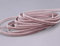 finemark Nastro di velluto rosa, 3 m x 9 mm, grigio antico rosa scuro (263 rose coloniali), decorativo, velluto su un lato, per bordi festivi e velluto da cucire