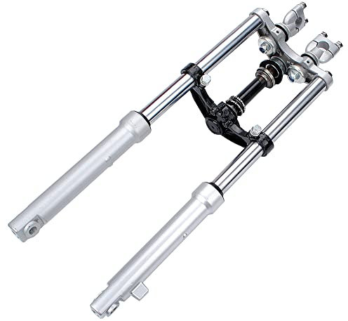 For front Disc hydraulic brake dirt pit bike Triple Tree Mount Clamps Front Fork Suspension Set CRF50-110cc mini motorcycle front shock absorber