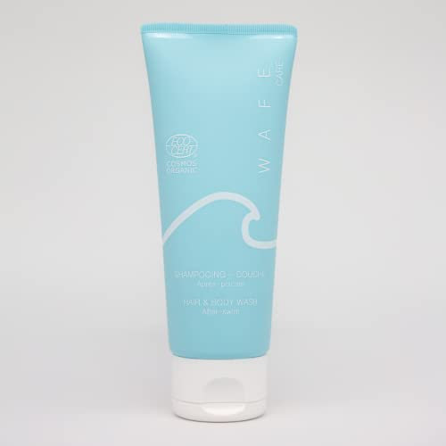 WAFE Care - Shampoing douche après-piscine - Eliminateur de Chlore - Naturel - Made In France - Corps et Cheveux (H/F) - cosmos organic