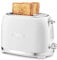 Ufesa Toaster 2 Scheiben Weiß Retro Classic Pinup, Vintage-Design, 850 W, 2 extrabreiten Schlitzen Sandwichtoaster, für alle Arten von Brot, 7 Bräunungsgrade, Kabelsammler, Krümeltablett