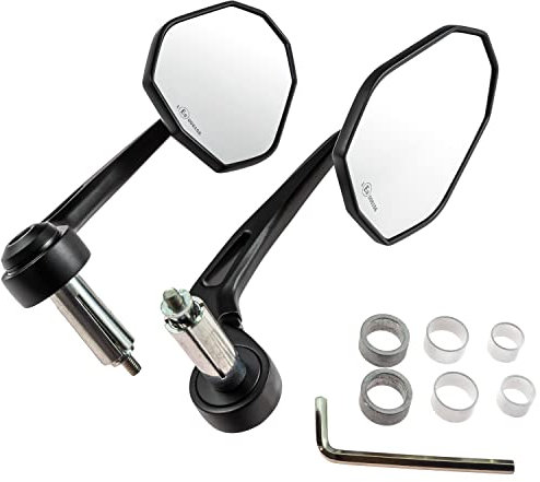 Lenkerendenspiegel VISION 1 M6 Universal schwarz Paar