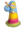 NCQiFei Ostern Deko Wichtel Handgemachte, Plüsch Osterhasen Zwerg, Frühlingdeko Handgemachte Osterpuppe Geschenke Osternschmuck, Hase Deko Tischdekoration, Decorations Innen Draußen (2-f)