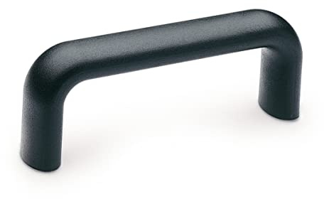Ganter Normelemente | Bügelgriff Kunststoff - GN 725-235-M8 | Gewinde M8 | Länge: 235mm | Thermoplast (Polypropylen PP) | schwarz