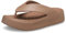 Crocs Getaway Platform Flip, Infradito Donna, Latte, 41/42 EU