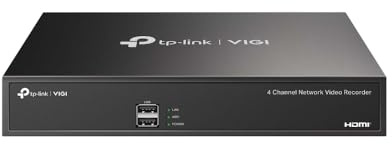 TP-Link Omada VIGI NVR1004H VIGI - Registratore video a 4 canali
