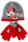 Anime weibliche Maus Mütze und Handschuh Set Wintermütze Jungen Mädchen warme Mütze, Maus Kinder Wintermütze und Schneehandschuhe für Jungen und Kleinkinder