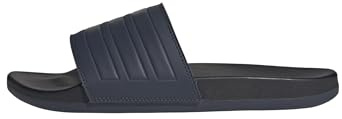 adidas Unisex Adilette Comfort Slides, Shadow Navy/Shadow Navy/Core Black, 42 EU