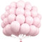 Unisun Palloncini Rosa Pastello, 50 Pezzi 12 Pollici Palloncini Macaron Rosa, Palloncini Rosa per Donne Ragazze Festa Compleanno Nuziale Baby Shower Matrimonio Addio al Nubilato Laurea Decorazioni