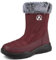 VTASQ Stivali Donna Uomo Stivali da Neve Foderata Pelliccia Caldo Antiscivolo Stivaletti Impermeabili Invernali All'aperto Scarpe Trekking
