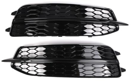 Kühlergrill Auto Nebelscheinwerfer-Lünettengrill Für Audi A6 C7 S Line 2011–2014 Ersatz-Frontstoßstange Nebelscheinwerfer-Kühlergrill-Abdeckung 4G0807681D 4G0807682D Frontgrill